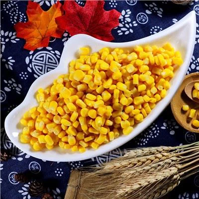 Cnwd ffres corn melys tun